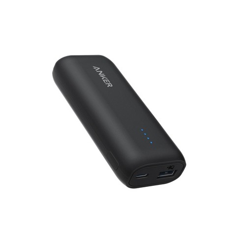 Anker Nano 5000mAh 22.5W Power Bank with Built-in USB-C Connector - Black