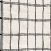 TAG Black Check with Black Tassels on Black Background Cotton Machine Washable Table Runner Décor Decoration, 72" x 14.5"-in. - 3 of 3