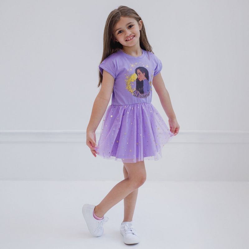 Disney Asha Girls Dress Toddler to Little Kid, 2 of 6