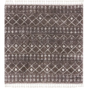 Berber Fringe Shag BFG519 Power Loomed Indoor Rugs - Safavieh - 1 of 4