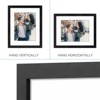 Golden State Art 11x14 MDF Picture Frame 0.87 Inch Thickness for 8.5x11 Picture - Pack of 8 - 2 of 4