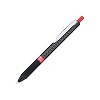 Pentel Oh! Gel Retractable Roller Pen .7mm Black Barrel Red Ink Dozen K497B - 2 of 2