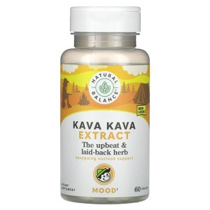 Natural Balance Kava Kava Root Extract , 60 Vegetarian Capsules - 1 of 3