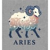 Aries Zodiac Sign Adult Long Sleeve Hoodie - 2 of 2