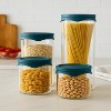 LunaLulinlk Borosilicate Glass Food Storage Set with Airtight Flip-N-Snap Lids – 5 Containers - 3 of 3