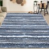 Boho Rug Machine Washable Area Rug, 9'x12' Blue - 3 of 4