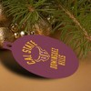 California State University Dominguez Hills Toros Logo Aluminum Holiday Christmas Tree Ornament - 4 of 4