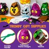 Joyfy 72PCS Halloween Drawstring Goody Candy Bags, Halloween Trick or Treat Gift Bag Bulk for Kids, 12 Designs Classroom Prizes Party Favors Supplies - 4 of 4