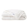 Puredown Ultra-Lightweight White Down Blanket, Soft Bed Cover For All Season - 4 of 4