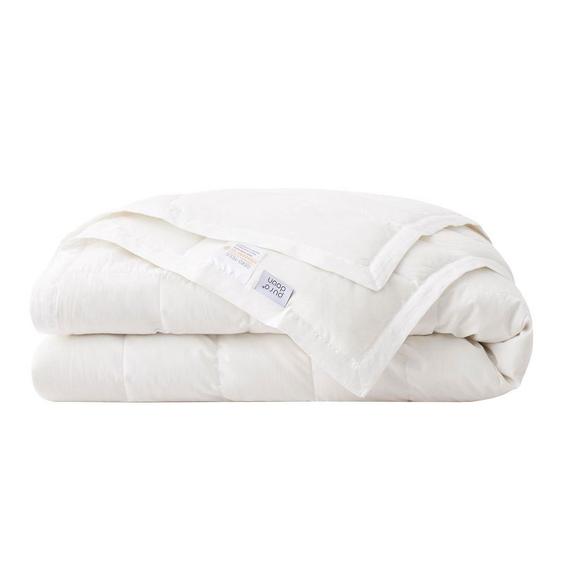 Puredown Ultra-Lightweight White Down Blanket, Soft Bed Cover For All Season, 6 of 7