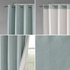 MAYEERTY Only 1 Pc Panel Printed Heathered Blackout Grommet Top Curtain Panel - 4 of 4