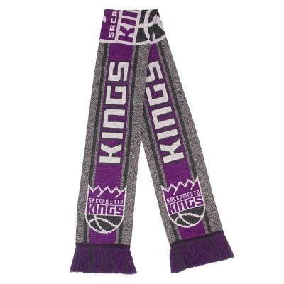 NBA Sacramento Kings Gray Big Logo Scarf