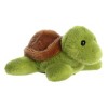 Aurora Small Tal Turtle Shoulderkins Adorable Stuffed Animal Green 6" - 4 of 4