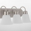 Quorum Lighting 3 - Light Vanity in  Satin Nickel - 2 of 4