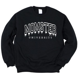 Simply Sage Market Women's Graphic Sweatshirt Momster University - 1 of 4
