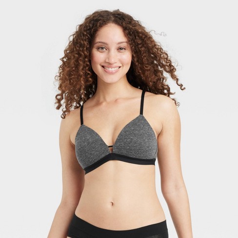 Women's The Everyday Wirefree Bra - Auden™ Gray 32A