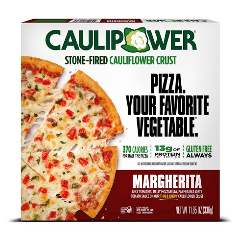 CAULIPOWER Margherita Stone-Fired Cauliflower Crust Frozen Pizza - 11.85oz - image 1 of 3