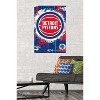 Trends International NBA Detroit Pistons - Maximalist Logo 23 Unframed Wall Poster Prints - 2 of 4