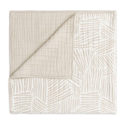 Babyletto Oat Stripe Muslin Quilt : Target