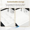 43.3" Vanity Desk with Mirror and Lights, Vanity Table with Flip Top Mirror, Dressing Table with 2 Drawers and Storage Organization for Bedroom - 2 of 4