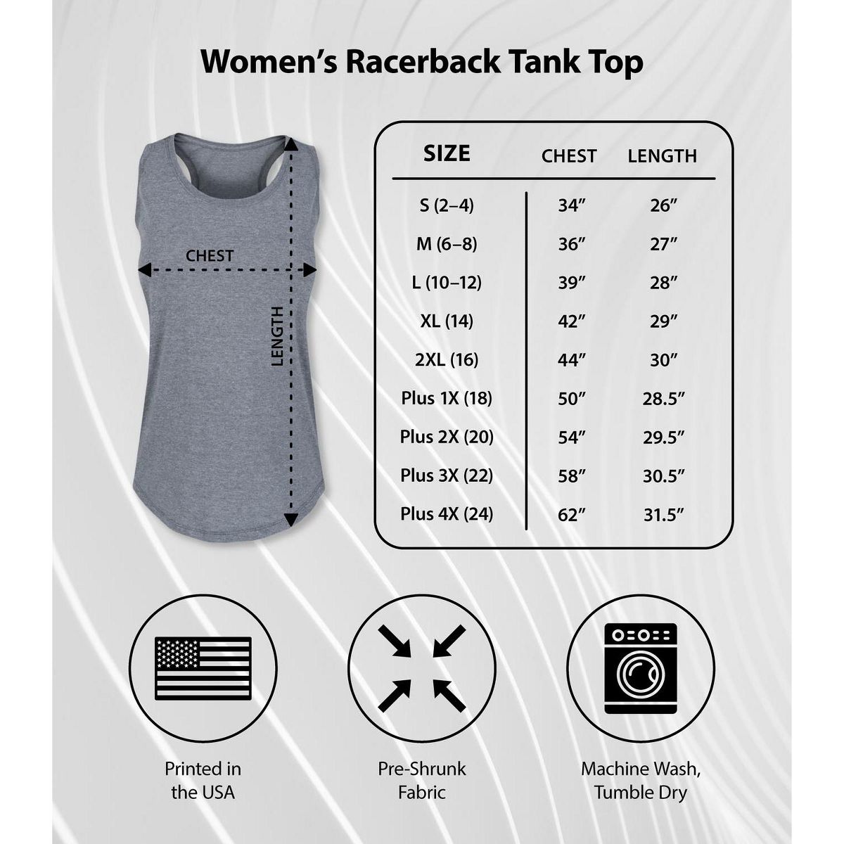 Women's - Barbie - Sunsets & Palm Trees Graphic Racerback Tank - thumbnail 4