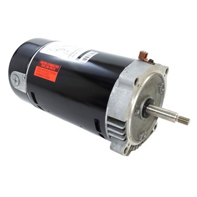 Black Stainless Steel 1-Horsepower Replacement Pool Motor