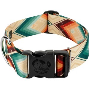 Country Brook Petz 1 1/2 Inch Deluxe Dog Collar - Chevron and Arrows Collection - 1 of 4