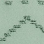 green - dots & diamonds