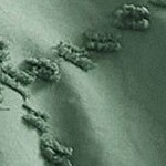 green - dots & diamonds