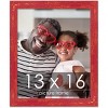PosterPalooza | Shabby Chic Red Picture Frame - UV Acrylic, Foam Board Backing, Hanging Hardware - 2 of 4