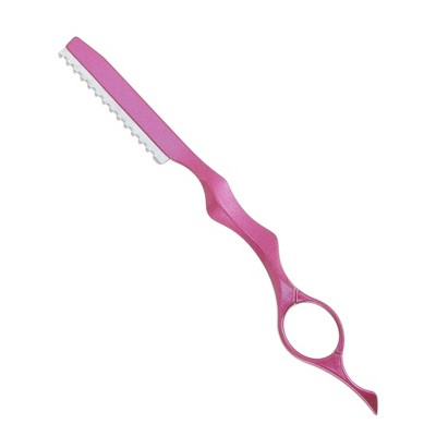 Unique Bargains Durable Haircut comb with Blades for Hair Styling Pink 1 Pc