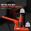 VEVOR Hydraulic Toe Jack, 2.5 Ton On Toe Toe Jack Lift, 5 Ton On Top Lift Capacity Machine Jack, 0.8-5.3 in Toe Height, Orange - 3 of 4