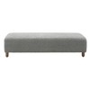 Sapphtopaz Versatile Entryway Ottoman, Rectangular Ottoman Bench, Upholstered Ottoman Foot Rest, Entryway Padded Footstool, Bedroom End Bench - 4 of 4