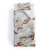 Deny Designs Twin/Twin Extra Long Laura Fedorowicz Clouds Dance Duvet Cover and Pillow Shams: Abstract Design, Machine Washable - 2 of 4