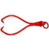 Skidding Tongs Log Lifting 25''(2.08ft) Jaw Opening Dragging Steel Tongs Log Lifting Tool With Ring Log Lifting Tongs Skidding Tongs - 3 of 4