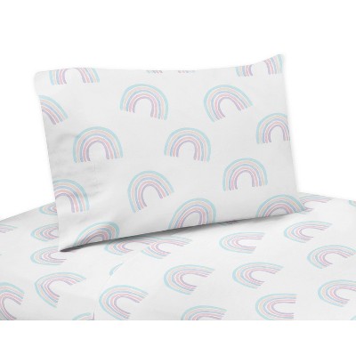 Image of 4pc Rainbow Queen Kids' Sheet Set - Sweet Jojo Designs