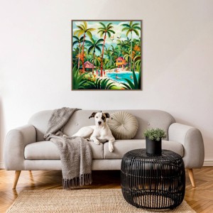 Amanti Art Tropical Paradise Dreams II by Lazar Studio Framed Wall Art Print - 1 of 4