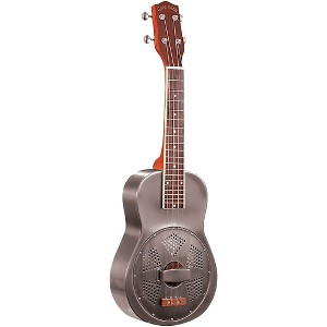 Gold Tone Left-Handed ResoUke Concert-Scale Metal Body Resonator Ukulele - 1 of 2
