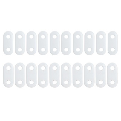 Unique Bargains Home Office Hotel Windproof Curtain Tablecloth Weights White