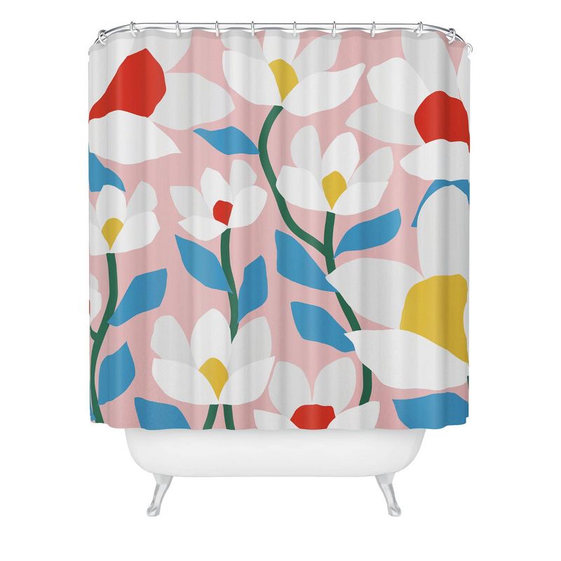Maritza Lisa Springs Florals Shower Curtain - Deny Designs, 1 of 4