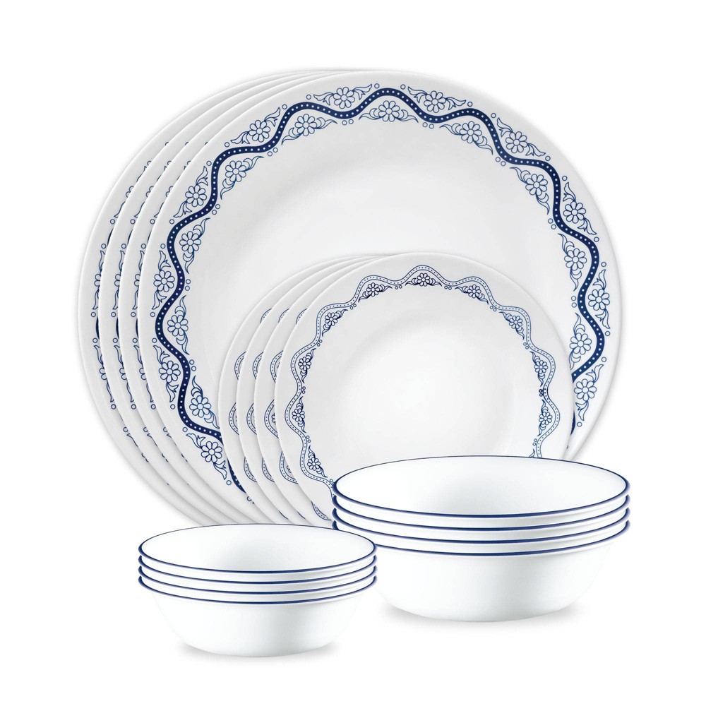 Corelle 16pc Orleans Dinnerware Set