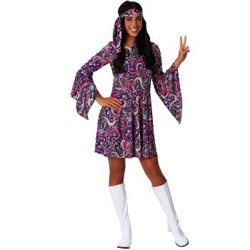HalloweenCostumes.com Women's Woodstock Hipster Costume