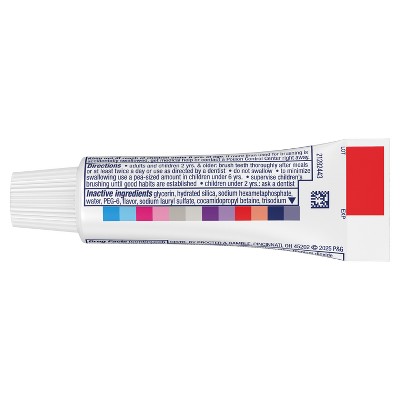 Crest 3D White Brilliance Vibrant Peppermint Teeth Whitening Toothpaste - 0.85oz