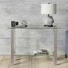 Console Table in Gray - Henn&Hart - 2 of 4