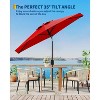 10x20 Pop Up Canopy Tent with 6 Removable Sidewalls, Waterproof Commercial Canopy Outdoor Gazebo Garden Tents for Parties with Sandbags - 4 of 4
