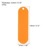 Unique Bargains Fishing Net Repair Line Kits Plastic Netting Needle Shuttle 3 Pcs Orange 5.12"x1.46"x0.13" - 2 of 4