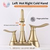 LOVMOR 2-Handle 4-Inch Bathroom Faucet - 4 of 4