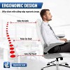 FDW Big and Tall Office Chair 400lbs Adjustable Ergonomic Executive Seating for Heavy People - 3 of 4