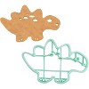 Waffle Wow Pancake and Egg Molds - Dinosaur - 4 Pack, Reusable Silicone Pan Cake Non Stick Shaper Cooking Rings - Gift for Kids & Dinosaur Lovers - 4 of 4