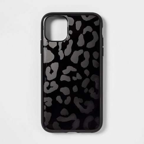 Heyday Apple Iphone 11 Xr Case Black Leopard Print Target